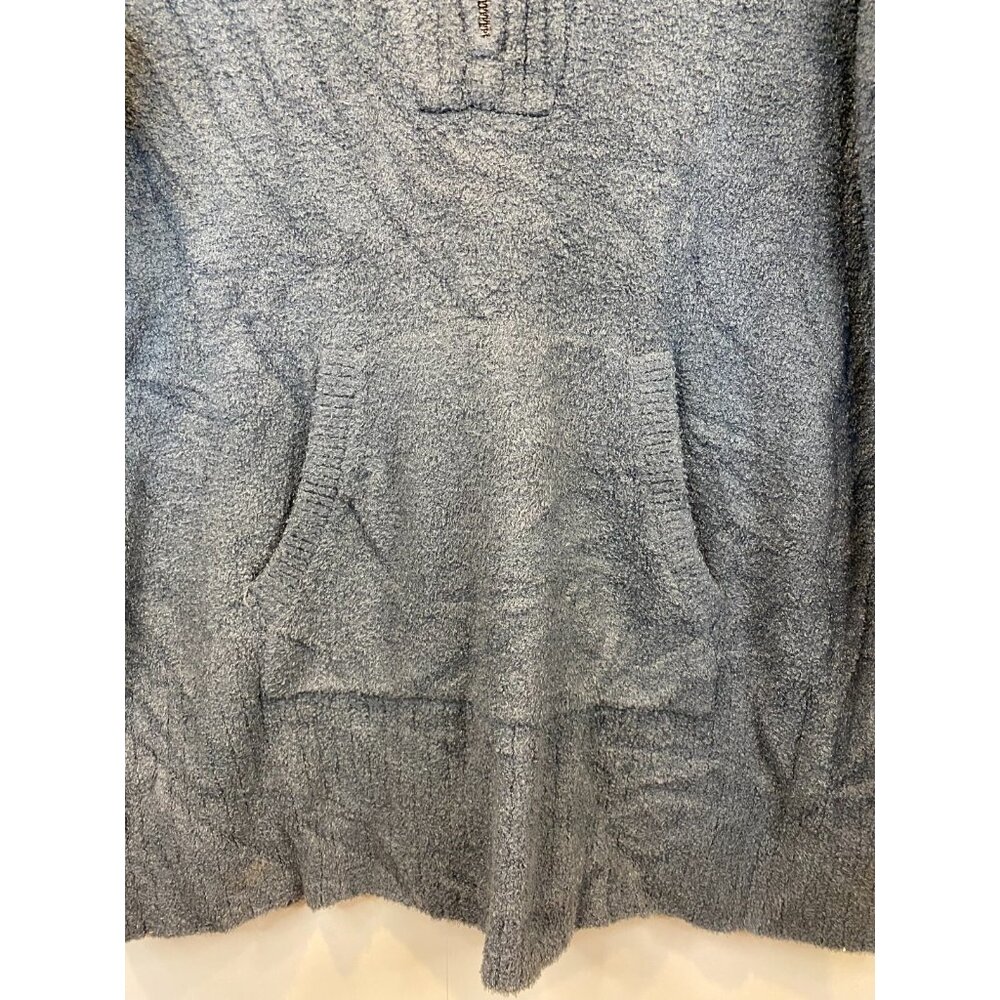 Barefoot Dreams CozyChic Lite Half Zip Tunic Sweater Size 1X Dark Blue - Picture 6 of 9